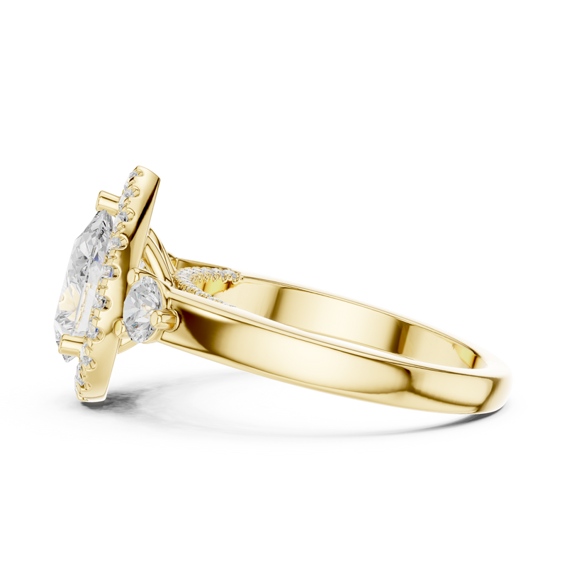 Ladies Ring DDLR-280@7 - Yellow Gold - Image