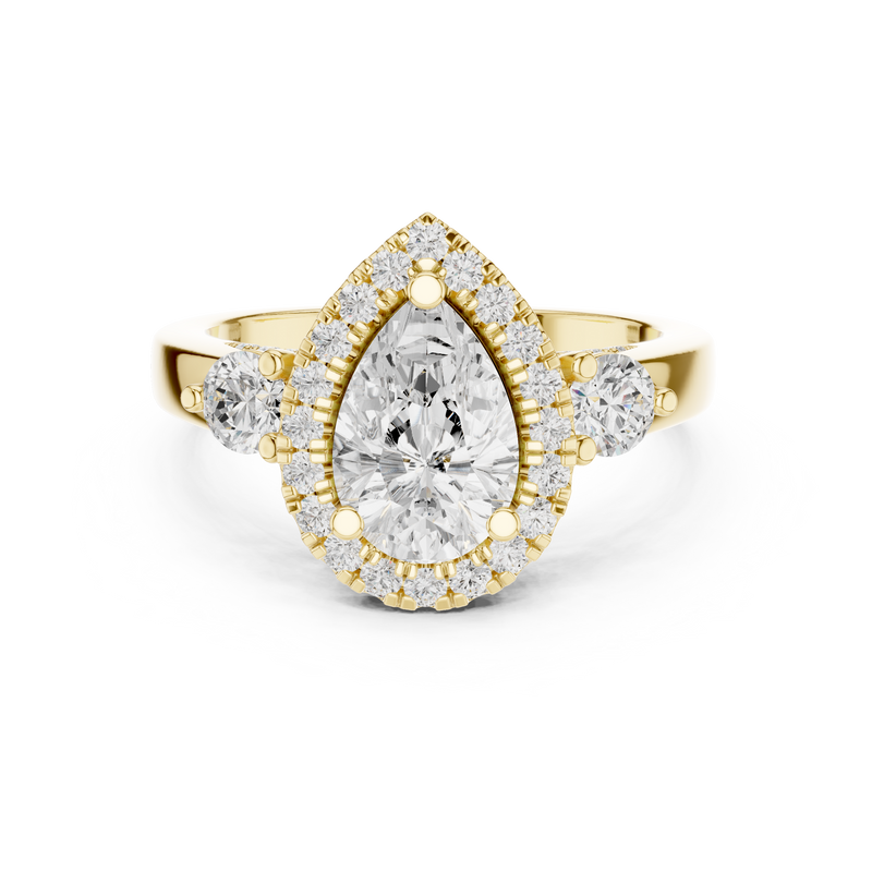 Ladies Ring DDLR-280@7 - Yellow Gold - Image