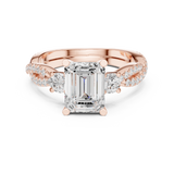 Ladies Ring DDLR-281@7 - Rose Gold - Image