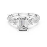 Ladies Ring DDLR-281@7 - White Gold - Image