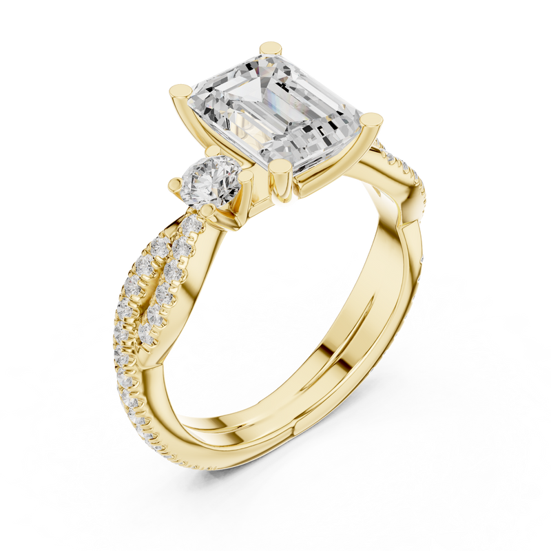 Ladies Ring DDLR-281@7 - Yellow Gold - Image