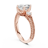 Ladies Ring DDLR-282@7 - Rose Gold - Image