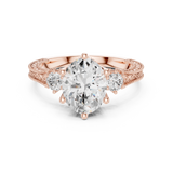 Ladies Ring DDLR-282@7 - Rose Gold - Image