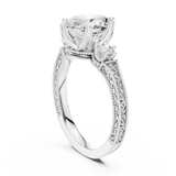 Ladies Ring DDLR-282@7 - White Gold - Image