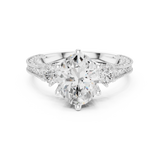 Ladies Ring DDLR-282@7 - White Gold - Image