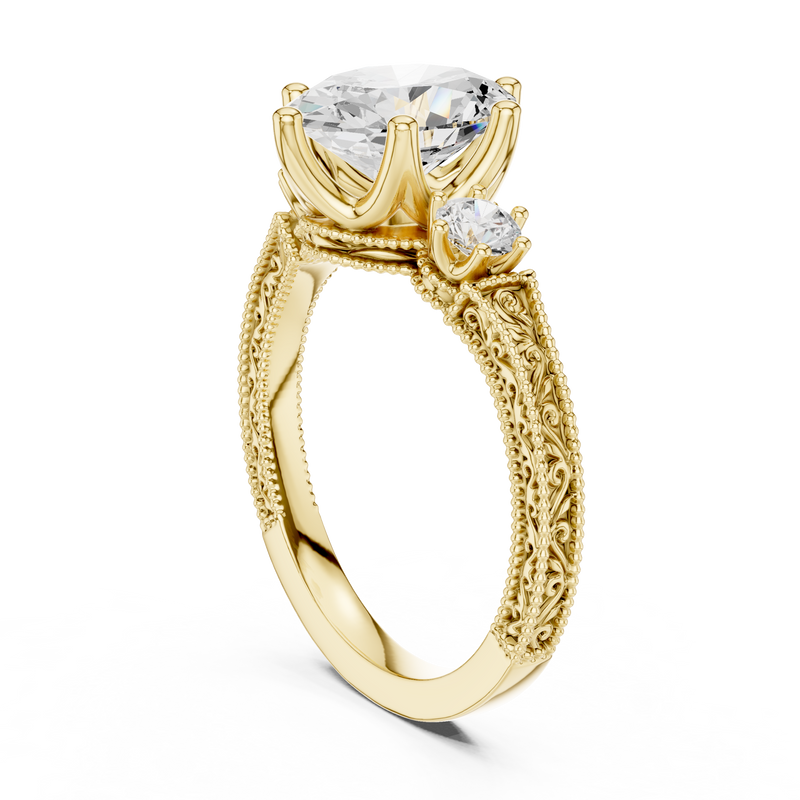 Ladies Ring DDLR-282@7 - Yellow Gold - Image