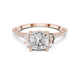Ladies Ring DDLR-283@7 - Rose Gold - Image