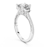 Ladies Ring DDLR-283@7 - White Gold - Image