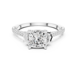 Ladies Ring DDLR-283@7 - White Gold - Image