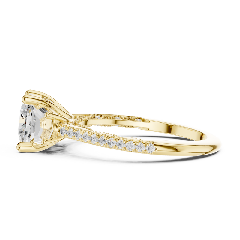 Ladies Ring DDLR-283@7 - Yellow Gold - Image