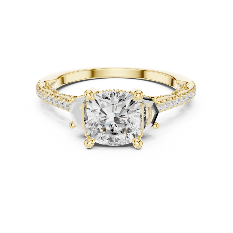 Ladies Ring DDLR-283@7 - Yellow Gold - Image