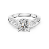 Ladies Ring DDLR-284@7 - White Gold - Image