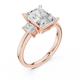 Ladies Ring DDLR-286@7 - Rose Gold - Image