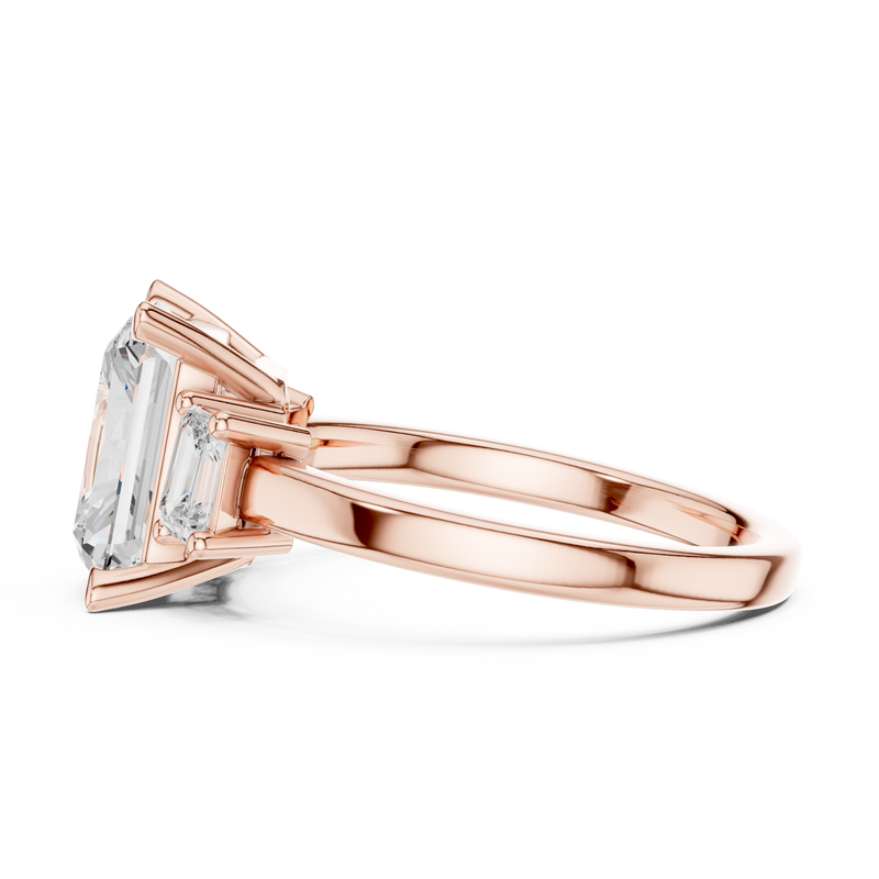 Ladies Ring DDLR-286@7 - Rose Gold - Image