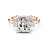 Ladies Ring DDLR-286@7 - Rose Gold - Image