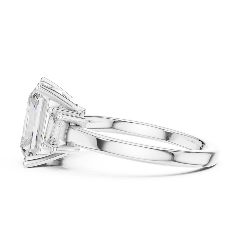 Ladies Ring DDLR-286@7 - White Gold - Image