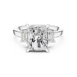 Ladies Ring DDLR-286@7 - White Gold - Image