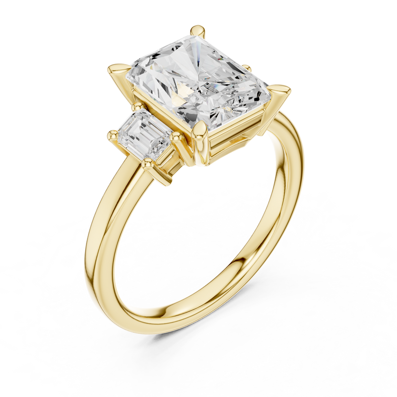 Ladies Ring DDLR-286@7 - Yellow Gold - Image