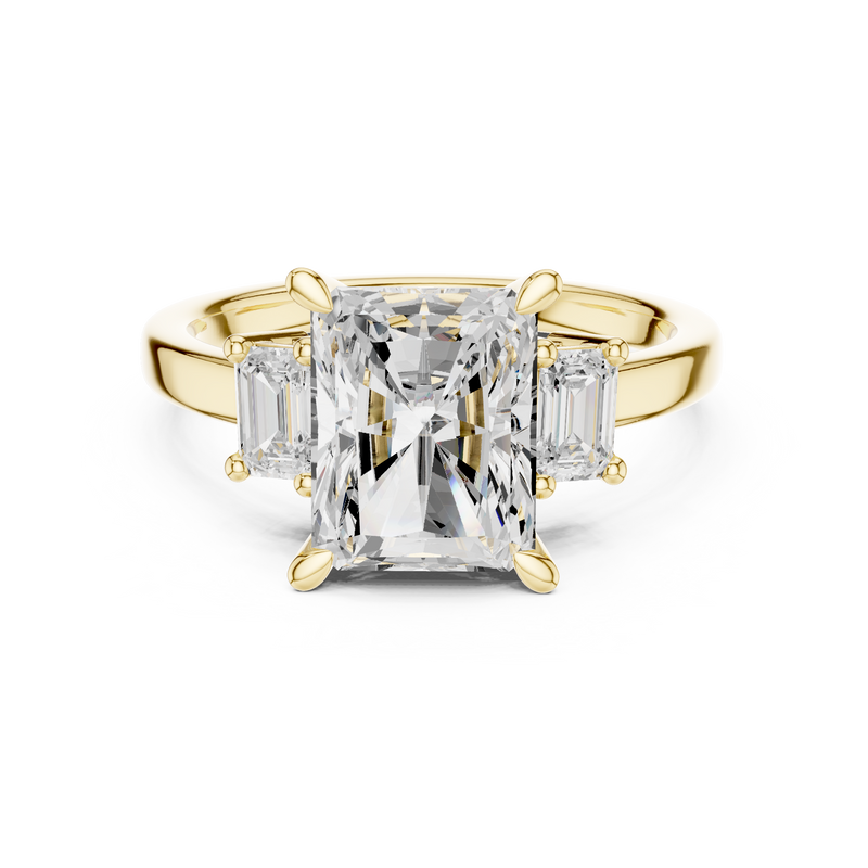 Ladies Ring DDLR-286@7 - Yellow Gold - Image