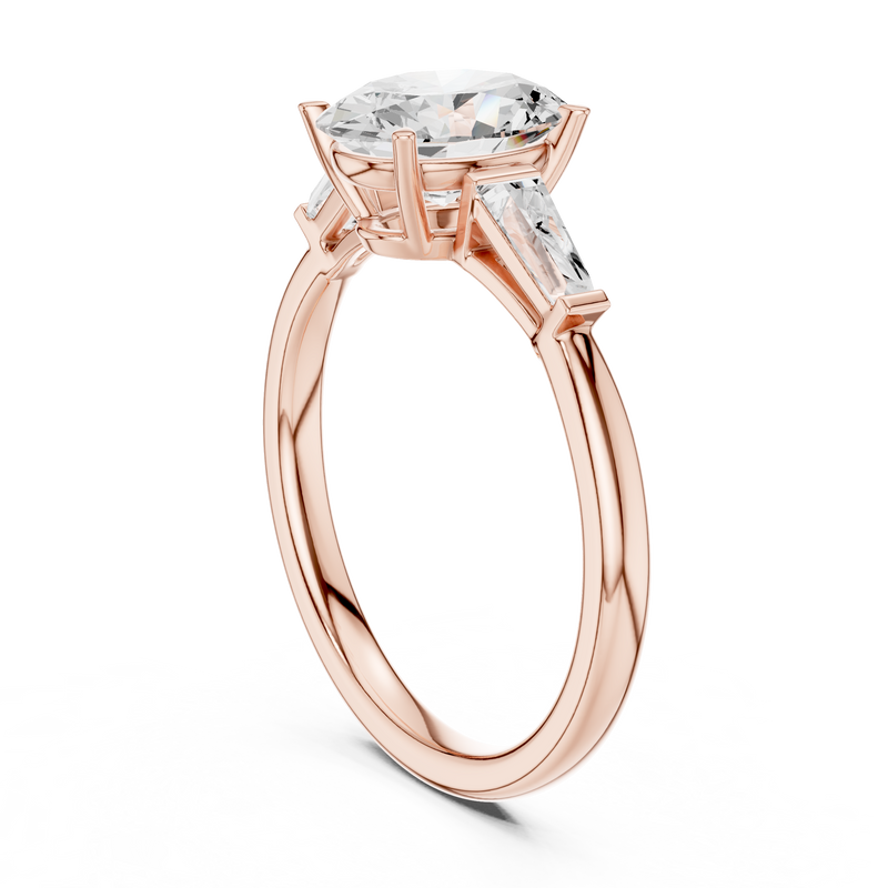 Ladies Ring DDLR-287@7 - Rose Gold - Image