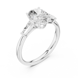 Ladies Ring DDLR-287@7 - White Gold - Image