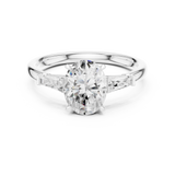 Ladies Ring DDLR-287@7 - White Gold - Image