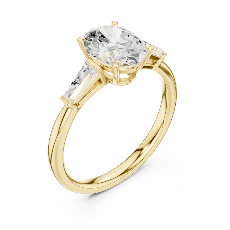 Ladies Ring DDLR-287@7 - Yellow Gold - Image