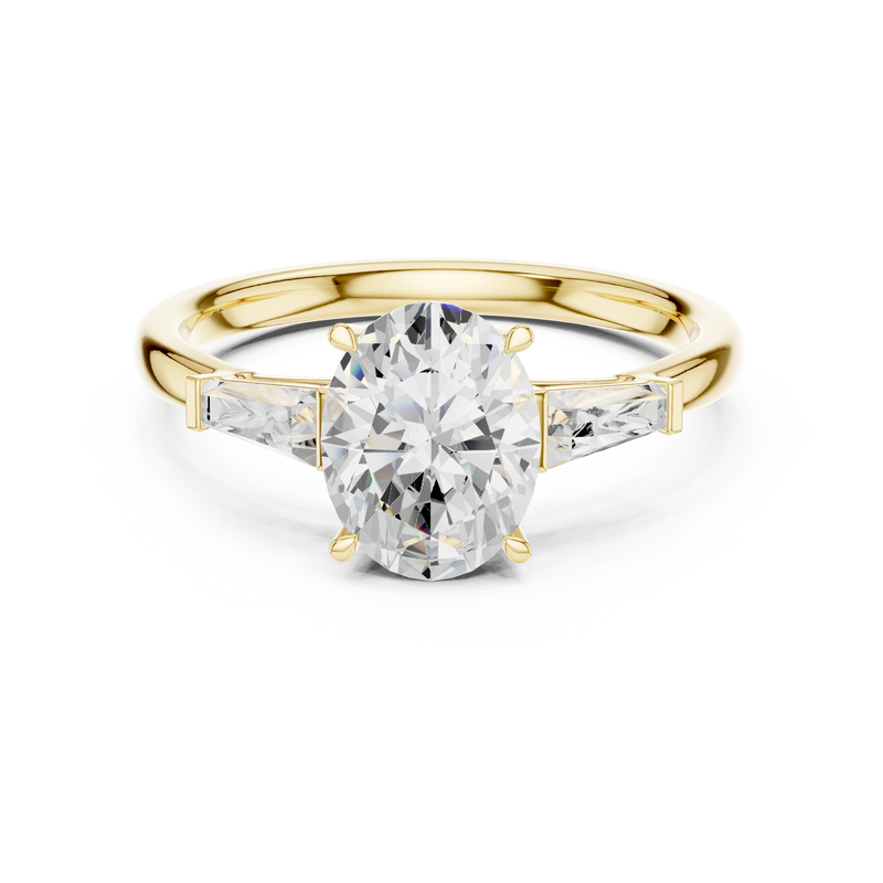 Ladies Ring DDLR-287@7 - Yellow Gold - Image