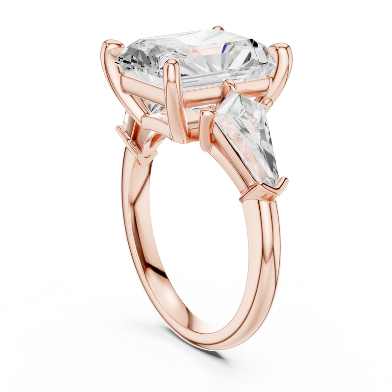 Ladies Ring DDLR-288@7 - Rose Gold - Image