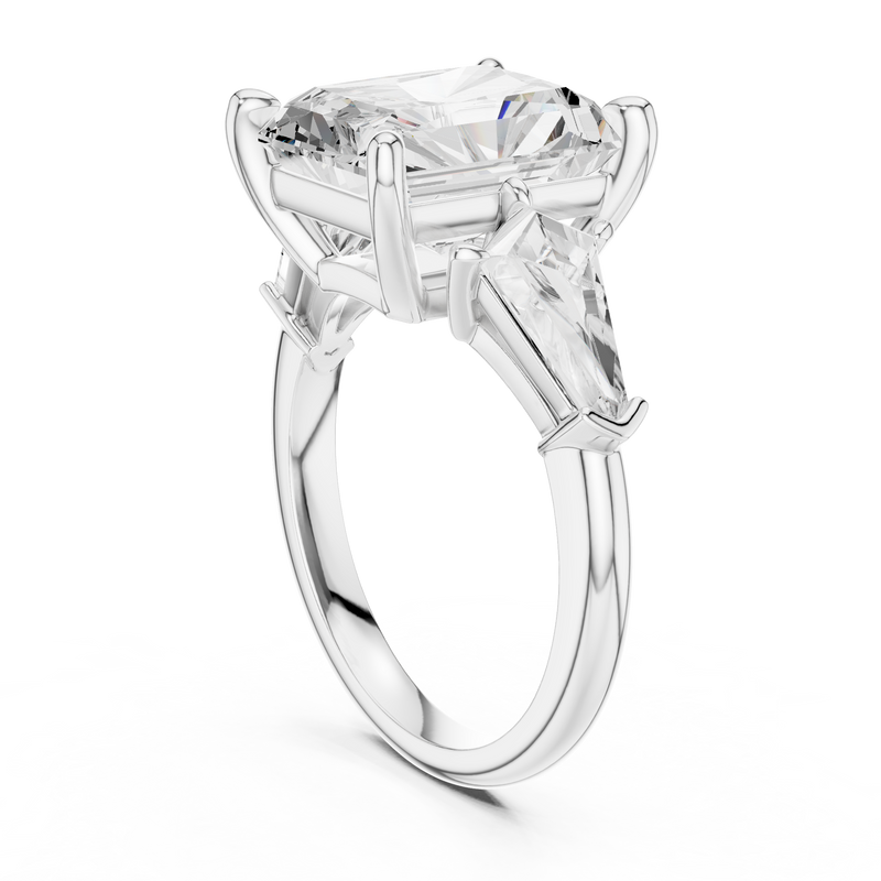 Ladies Ring DDLR-288@7 - White Gold - Image