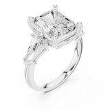 Ladies Ring DDLR-288@7 - White Gold - Image