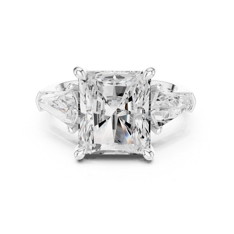 Ladies Ring DDLR-288@7 - White Gold - Image