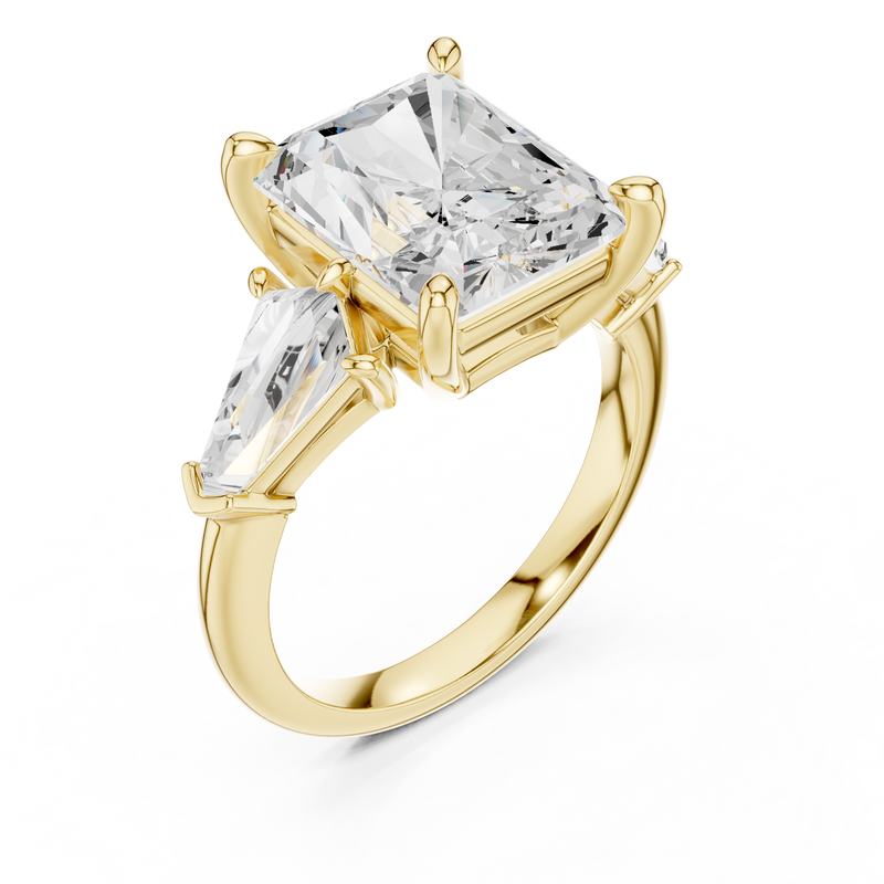 Ladies Ring DDLR-288@7 - Yellow Gold - Image