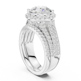 Ladies Ring DDLR-289@7 - White Gold - Image
