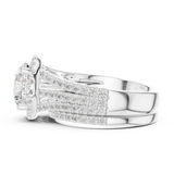Ladies Ring DDLR-289@7 - White Gold - Image