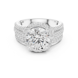 Ladies Ring DDLR-289@7 - White Gold - Image