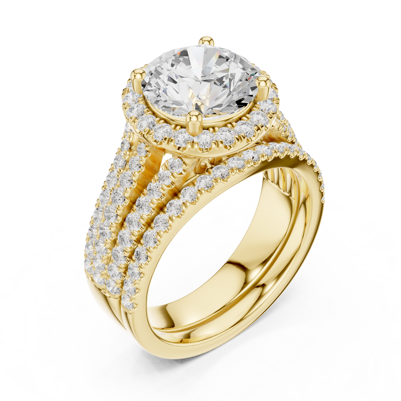 Ladies Ring DDLR-289@7 - Yellow Gold - Image