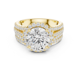 Ladies Ring DDLR-289@7 - Yellow Gold - Image