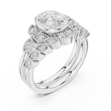 Ladies Ring DDLR-290@7 - White Gold - Image