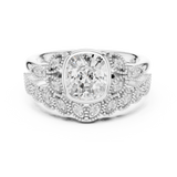 Ladies Ring DDLR-290@7 - White Gold - Image