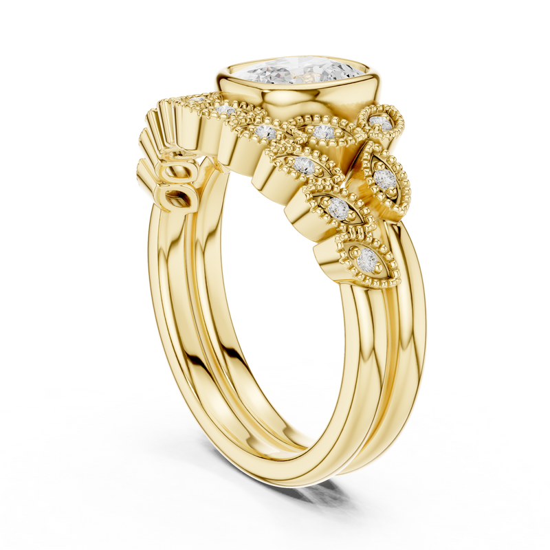 Ladies Ring DDLR-290@7 - Yellow Gold - Image