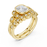 Ladies Ring DDLR-290@7 - Yellow Gold - Image