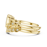 Ladies Ring DDLR-290@7 - Yellow Gold - Image