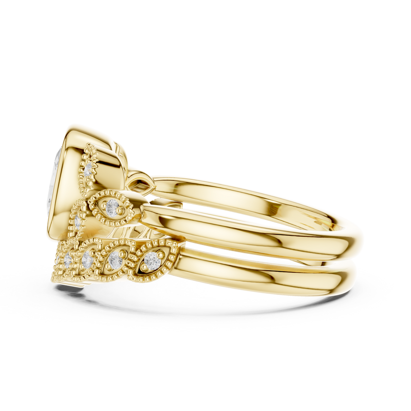 Ladies Ring DDLR-290@7 - Yellow Gold - Image