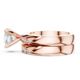 Ladies Ring DDLR-291@7 - Rose Gold - Image