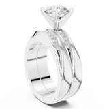 Ladies Ring DDLR-291@7 - White Gold - Image