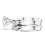 Ladies Ring DDLR-291@7 - White Gold - Image