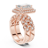 Ladies Ring DDLR-292@7 - Rose Gold - Image