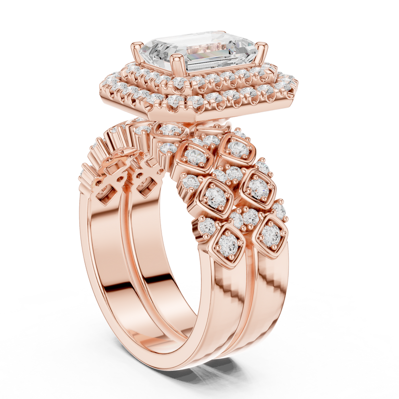 Ladies Ring DDLR-292@7 - Rose Gold - Image