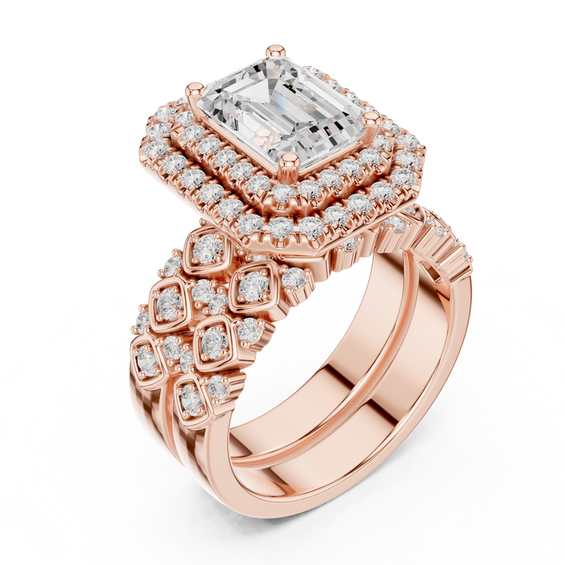 Ladies Ring DDLR-292@7 - Rose Gold - Image